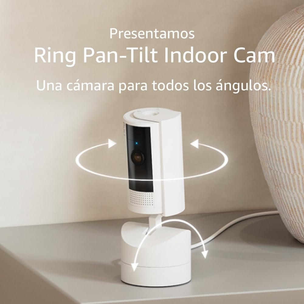 Cámara De Seguridad Ring Pan-tilt Indoor Cam 2024 Blanca