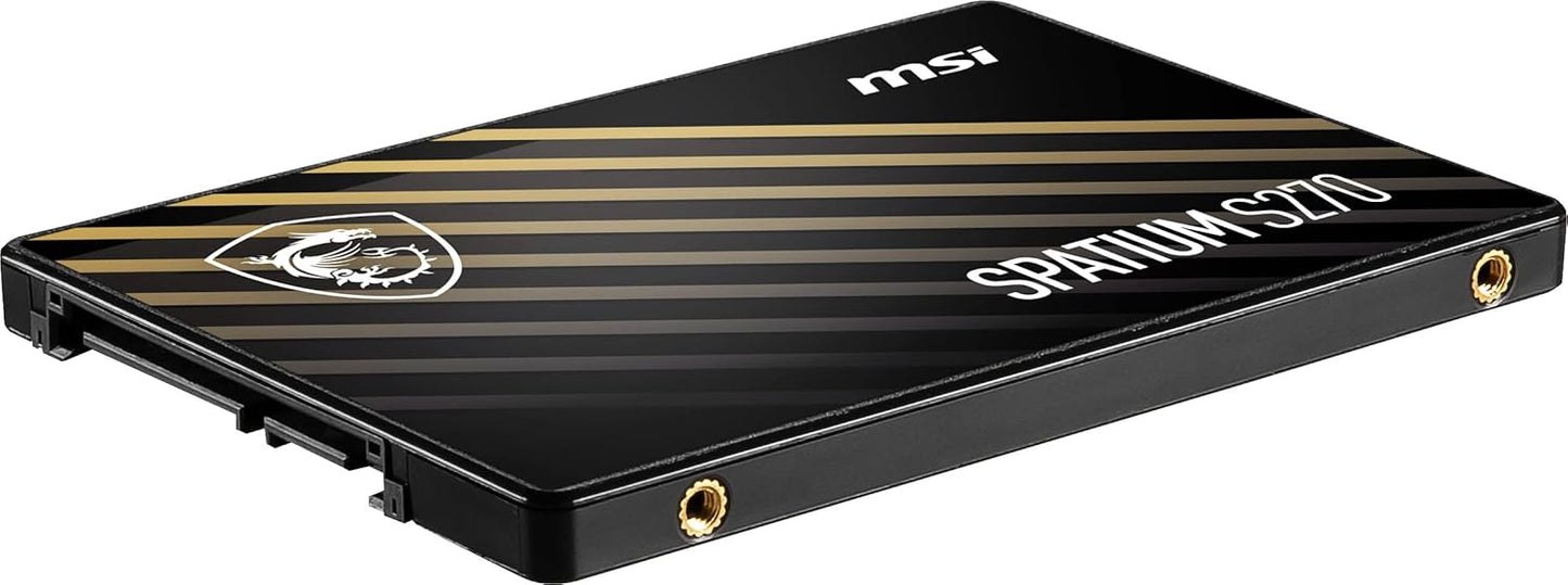 Unidad de Estado Solido SSD 2.5 480GB MSI SPATIUM S270 SATA III 500/400 MB/s