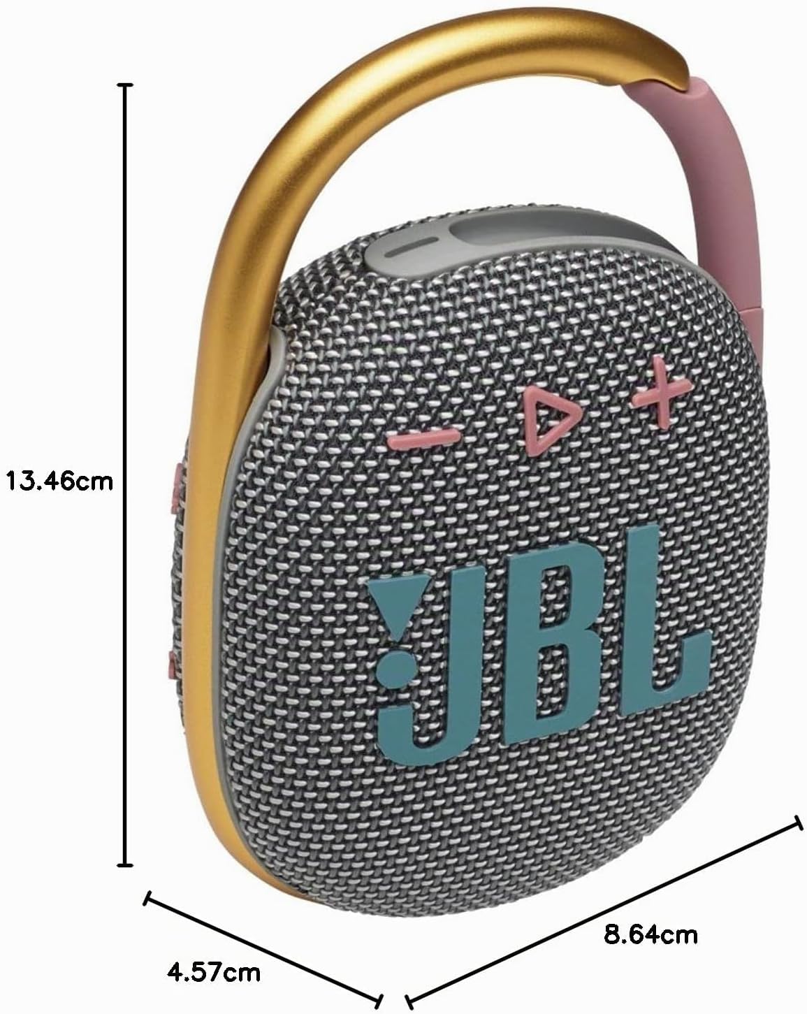 Bocina Portátil JBL Clip 4 Bluetooth Gris