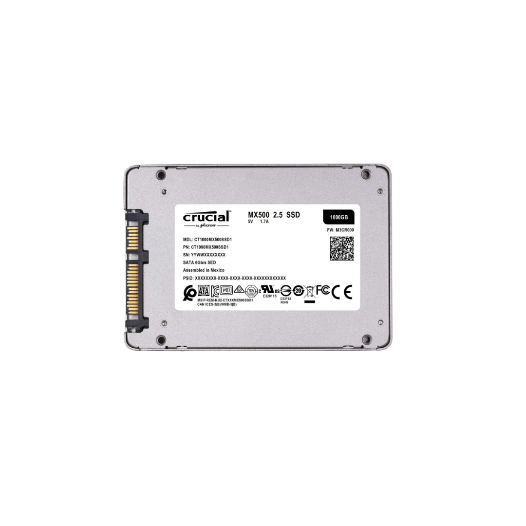 Disco Solido Interno Crucial CT1000MX500SSD1 1TB Sata 2.5