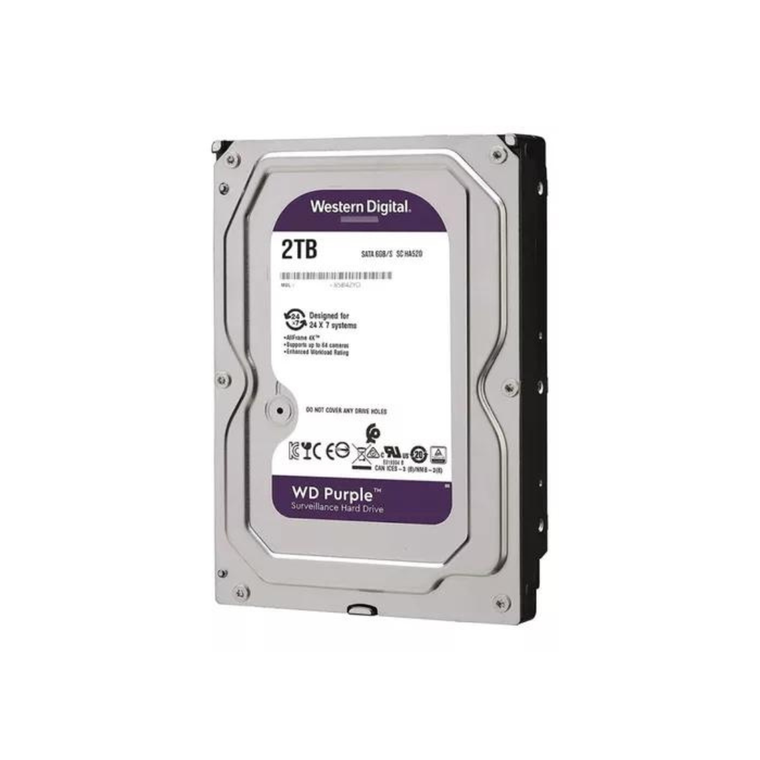 Disco Duro Interno Western Digital Wd23purz 2tb 5400rpm SATA