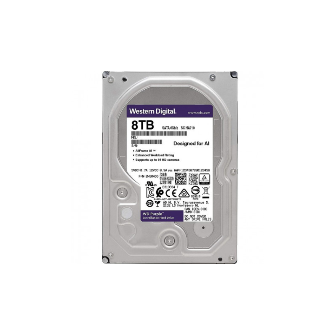 Disco Duro Interno Wester Digital Pro WD8002PURP 3.5 8tb