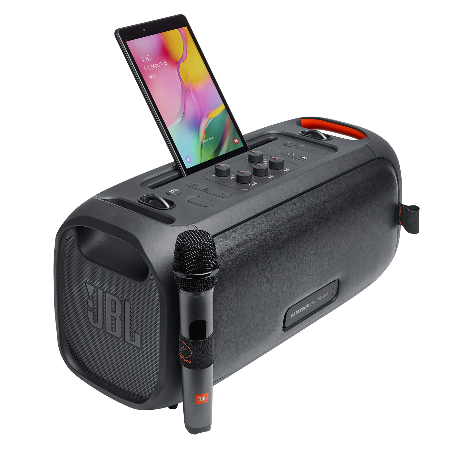 Bocina Jbl Partybox On the go Portátil Bluetooth Negro 100v