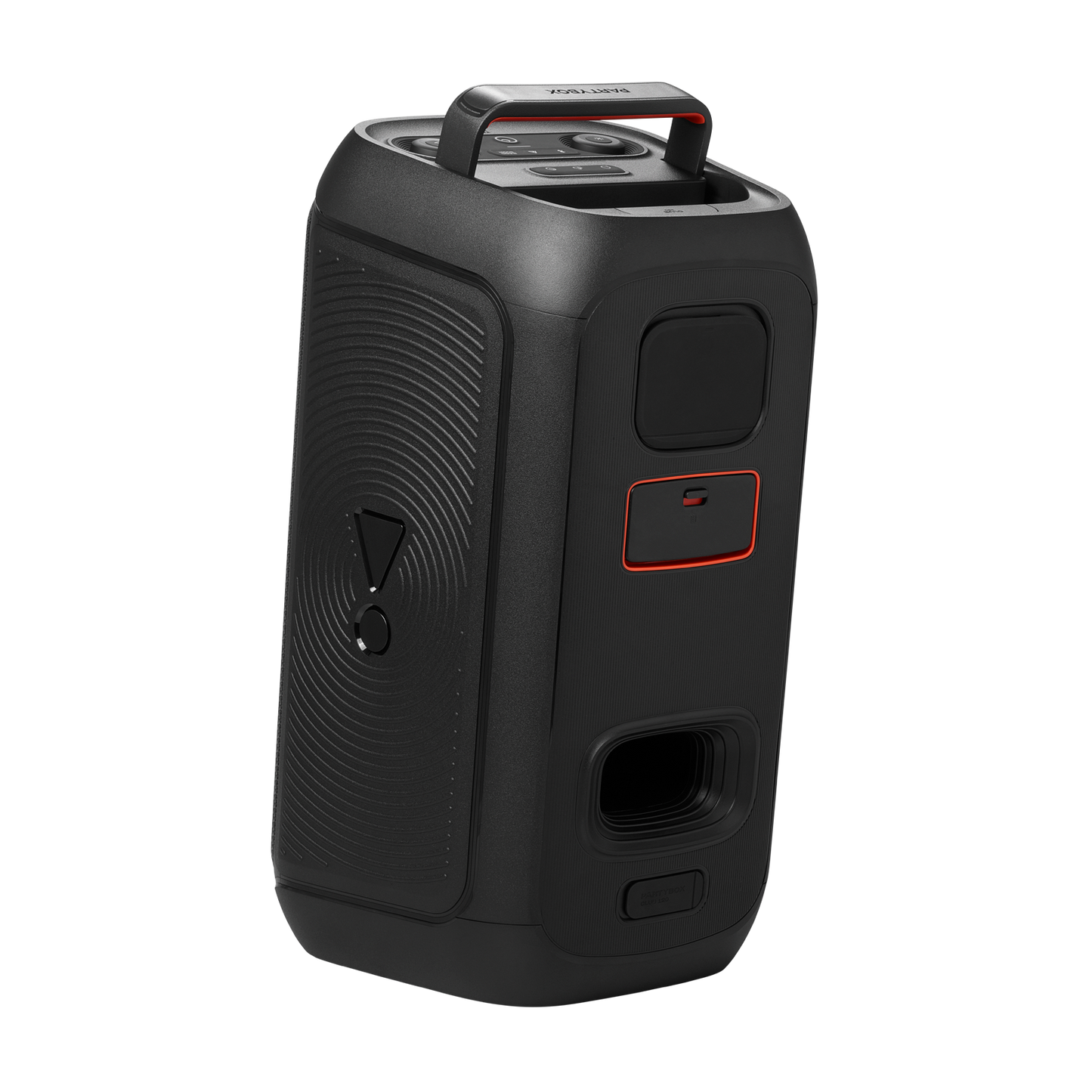 Bocina Jbl Partybox Club 120 Portátil Bluetooth Waterproof Pro Sound 160w De Potencia Reproducción 12 Horas Efecto Luz Led