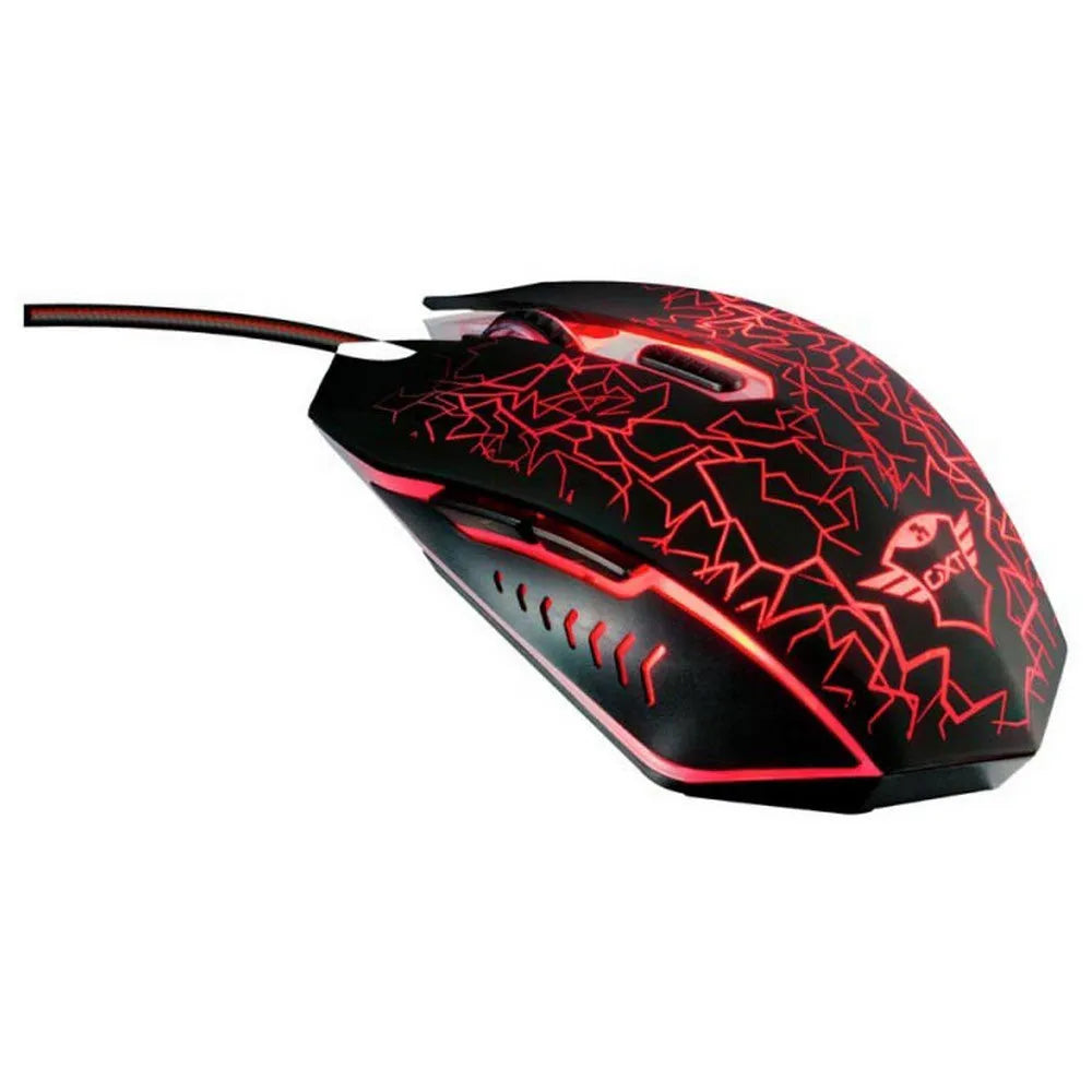 KIT 4 EN 1 TRUST GAMING BUNDLE TECLADO, DIADEMA, MOUSE,MOUSE PAD