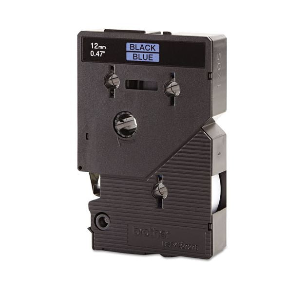 Cinta Brother Tc60001 Negro Sobre Azul, 47mm X 7.7m