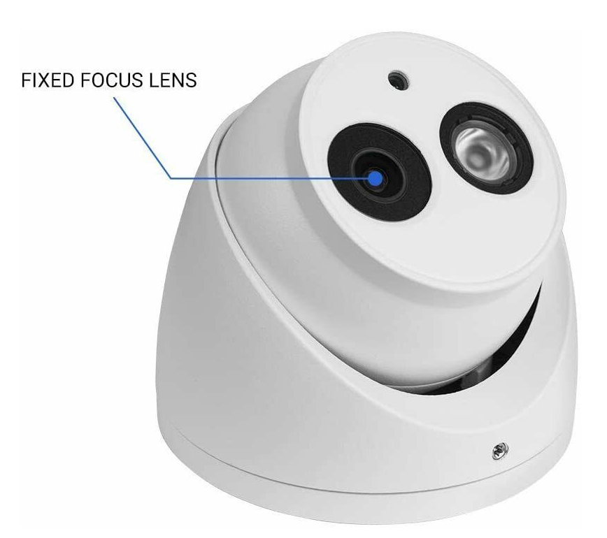 Camara De Vigilancia R-tech En Domo 2mp Matriz Ir Nocturna