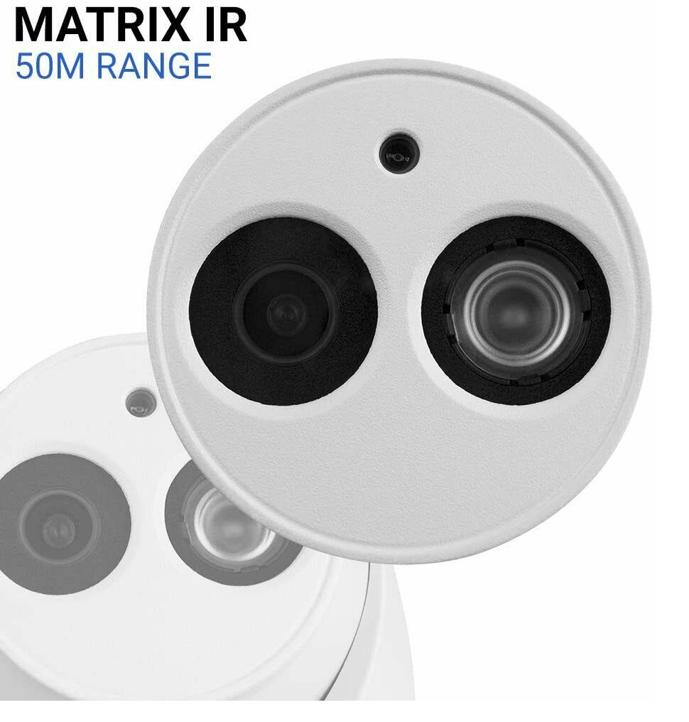 Camara De Vigilancia R-tech En Domo 2mp Matriz Ir Nocturna