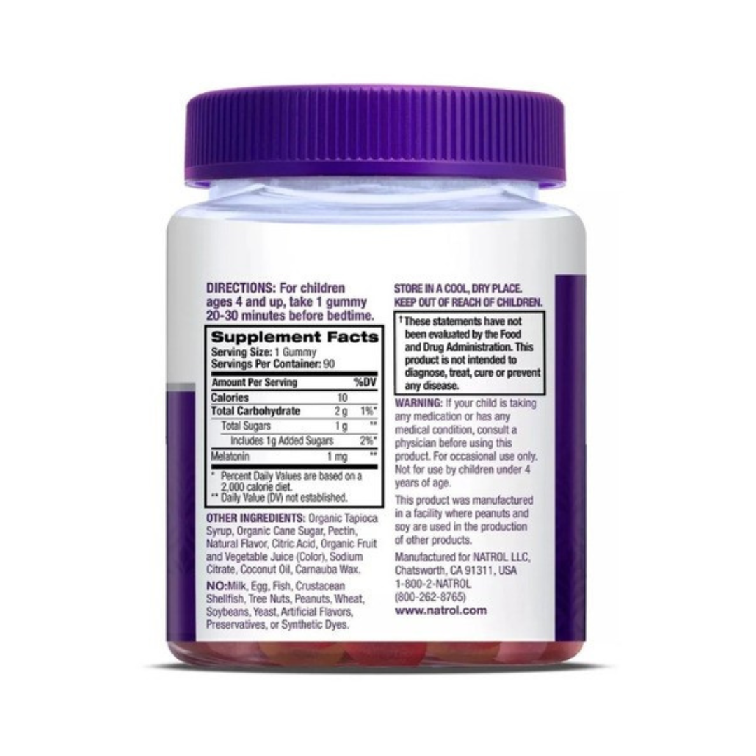 MELATONINA 90 GOMITAS 5MG (NIÑO)