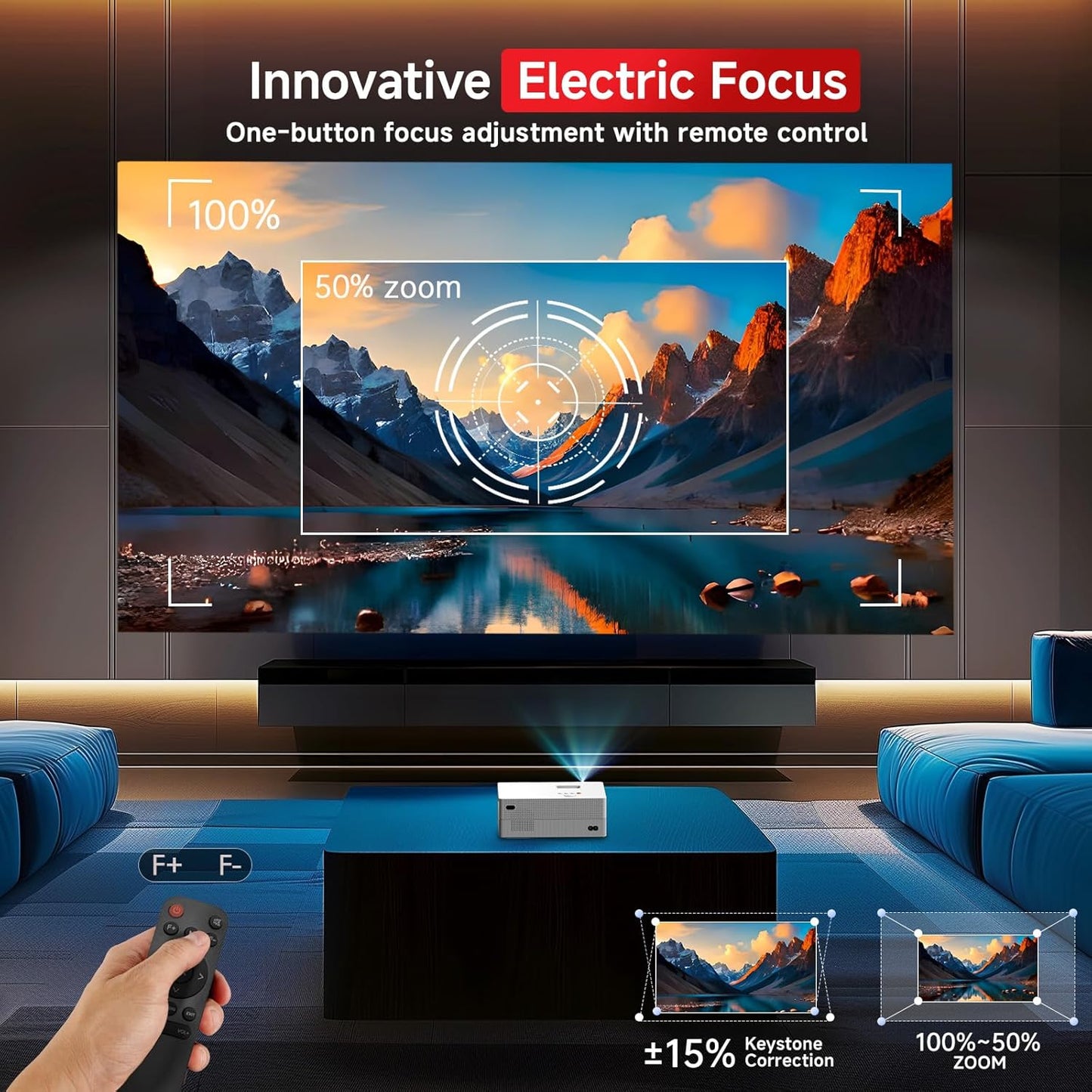 Mini Proyector Jouwlurk Portátil hd 1080p/ios/android/hdmi/usb