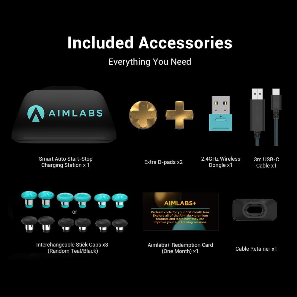 Control Gamer Inalámbrico GameSir G7 Pro 8K PC Aimlabs Edition