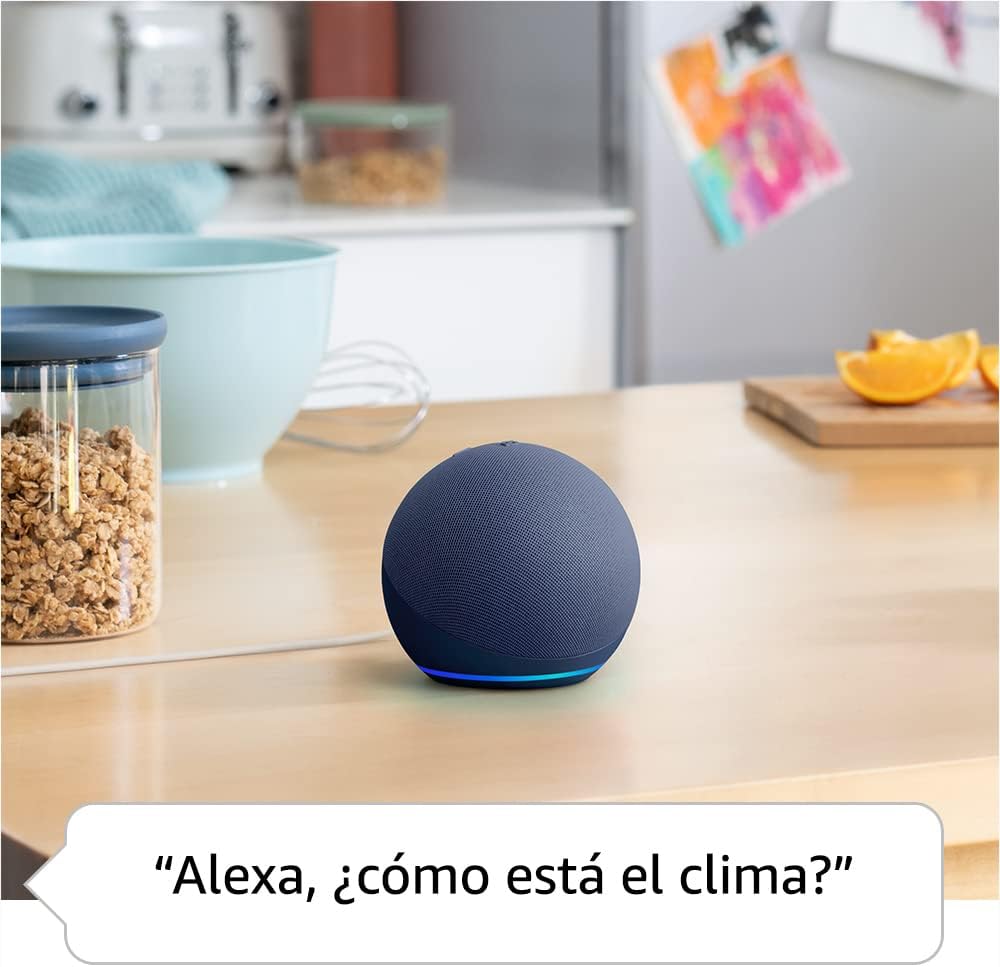 Asistente Virtual Alexa Amazon Echo Dot 5ta Gen Azul