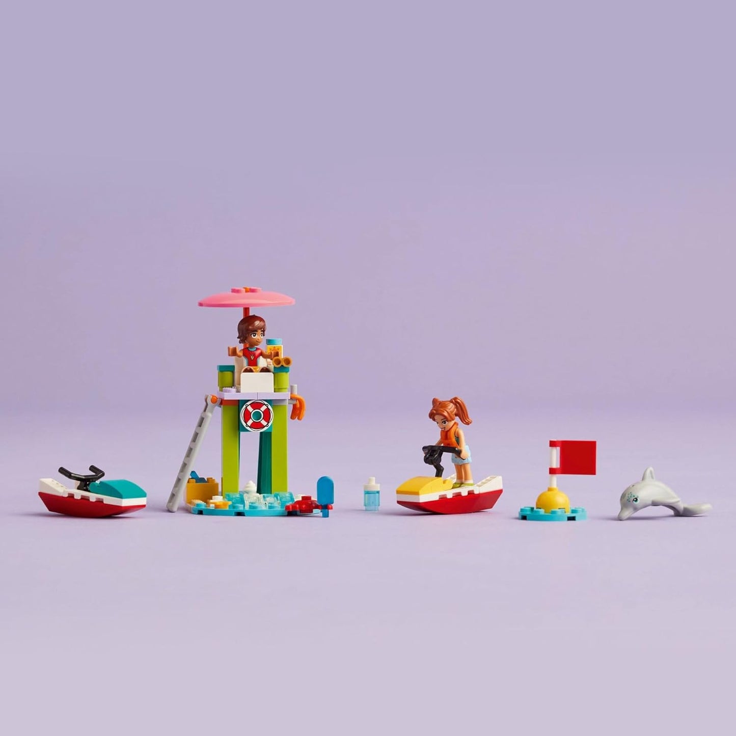 Lego Friends 42623, Motos Acuáticas De Playa Y Delfines, Número De Piezas 84
