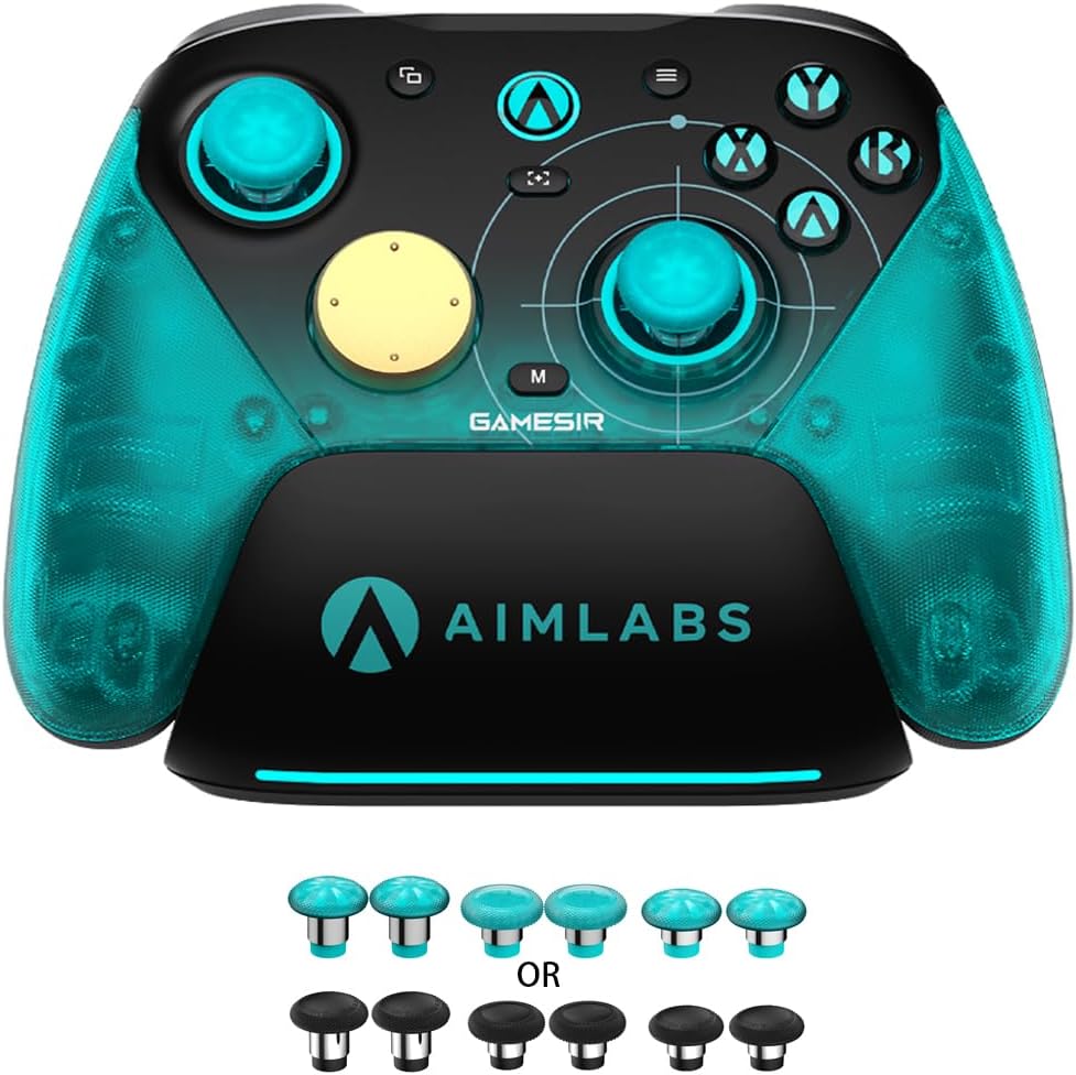 Control Gamer Inalámbrico GameSir G7 Pro 8K PC Aimlabs Edition