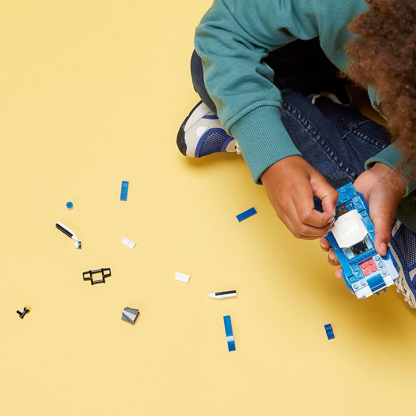 Lego® City 60312 Auto De Policía; Divertido Juguete Para Niños A Partir De 5 Años, Kit De Construcción Para Regalo (94 Piezas)