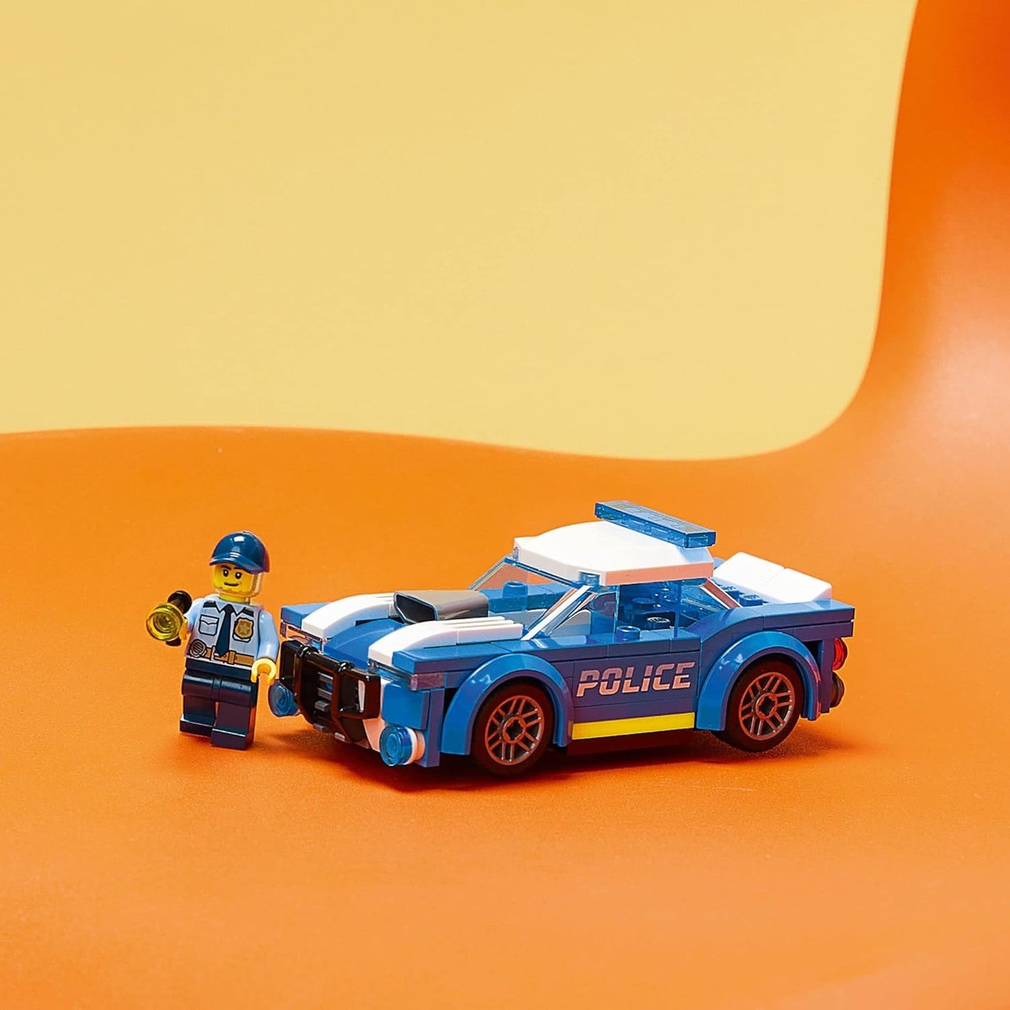 Lego® City 60312 Auto De Policía; Divertido Juguete Para Niños A Partir De 5 Años, Kit De Construcción Para Regalo (94 Piezas)