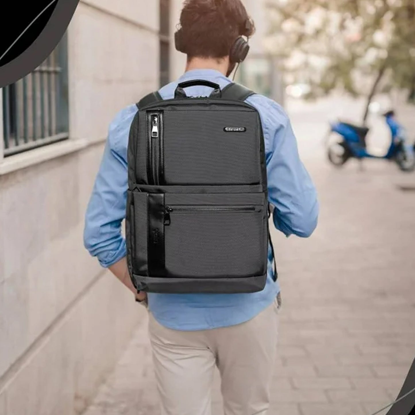 Mochila Truzt Para Laptop Profesional Ajustable Backpack