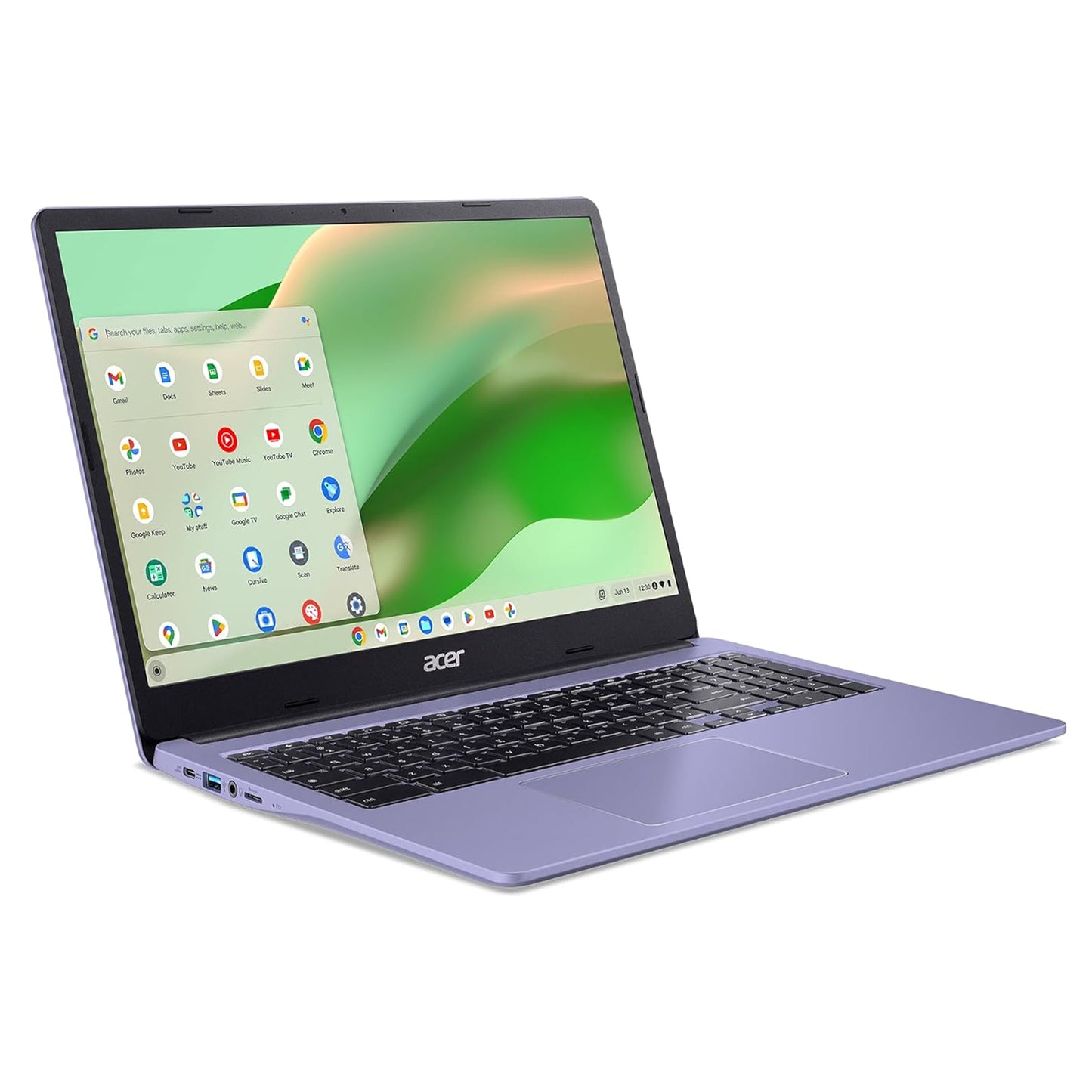 Acer Chromebook, Laptop 15.6 Pulgadas Full HD, Procesador Intel Celeron N4500, 4GB LPDDR4X, 64GB eMMC, ChromeOS, Color Lavanda, Modelo CB315-4H-C0VN