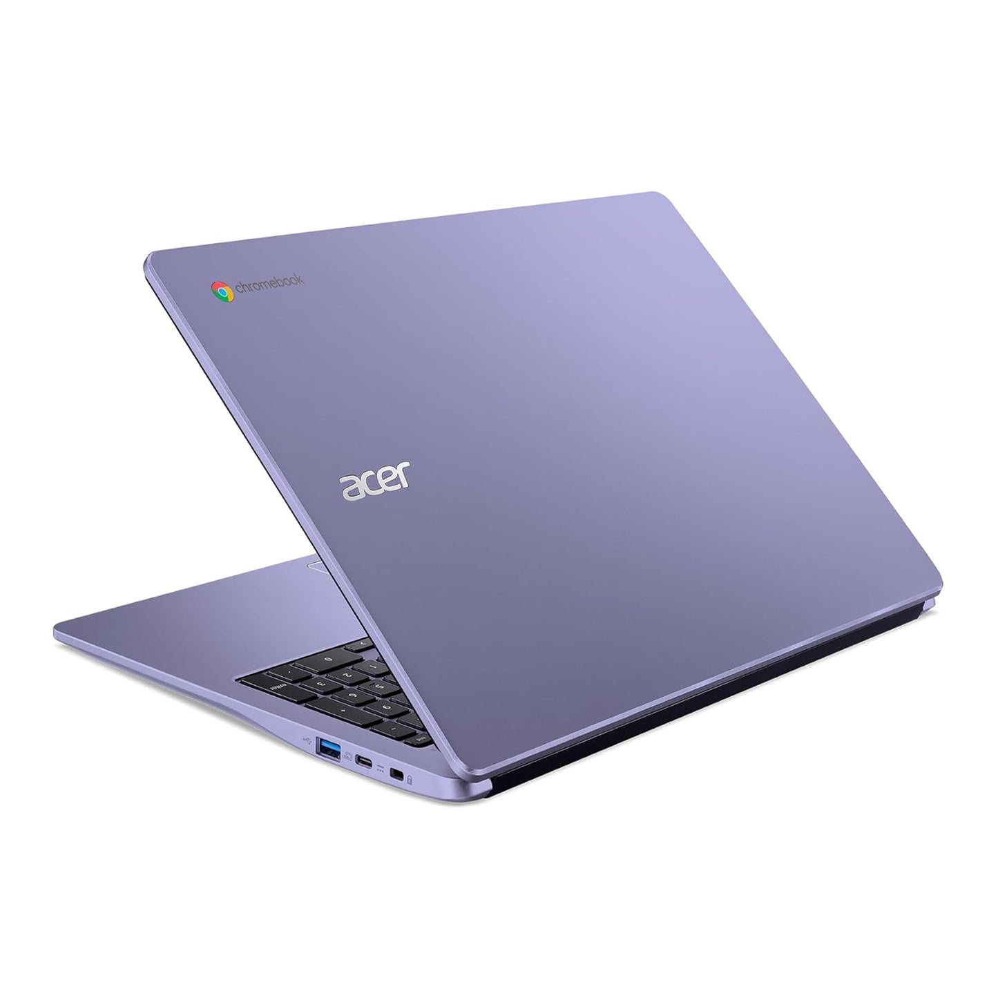 Acer Chromebook, Laptop 15.6 Pulgadas Full HD, Procesador Intel Celeron N4500, 4GB LPDDR4X, 64GB eMMC, ChromeOS, Color Lavanda, Modelo CB315-4H-C0VN