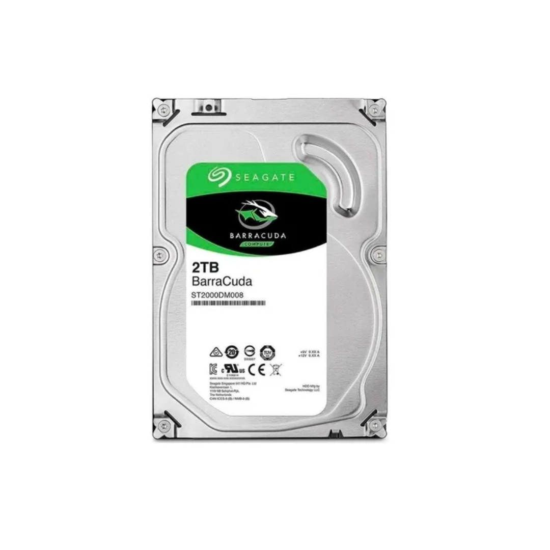 Disco Duro Seagate Barracuda De 2tb St2000dm008