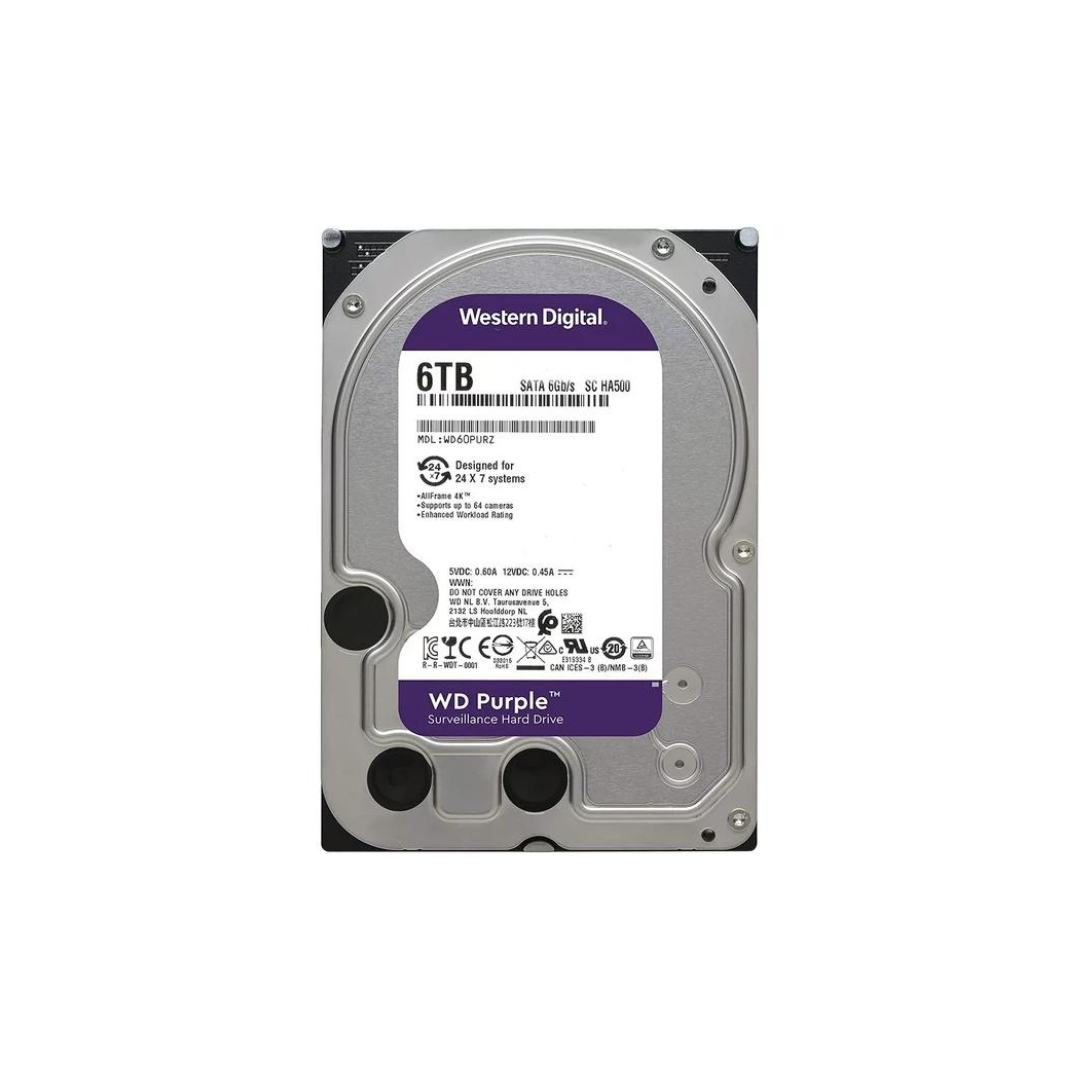 Disco Duro Interno Wester Digital Wd63purz 6tb 3.5 Sata III