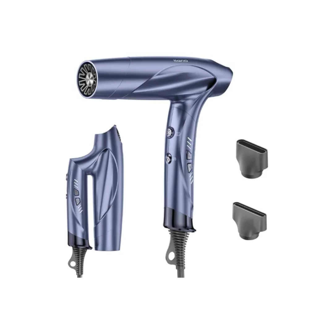 Secadora Profesional Para Cabello Llano Ll-pc001 1400w Azul