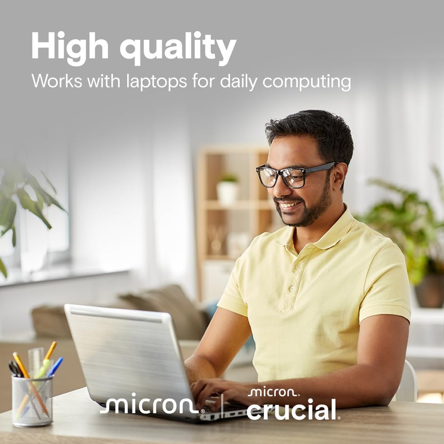 Crucial E100 SSD Interno M.2 NVMe PCIe Gen4 de 1 TB, hasta 5000 MB/s, Compatible con portátiles y computadoras de computadora - CT1000E100SSD8