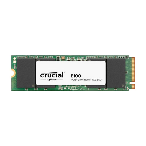 Crucial E100 SSD Interno M.2 NVMe PCIe Gen4 de 1 TB, hasta 5000 MB/s, Compatible con portátiles y computadoras de computadora - CT1000E100SSD8