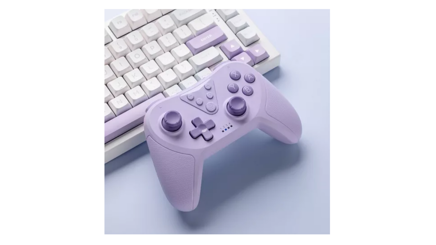 Joystick Inalámbrico Para Nintendo Switch Easysmx T37 Color Violeta