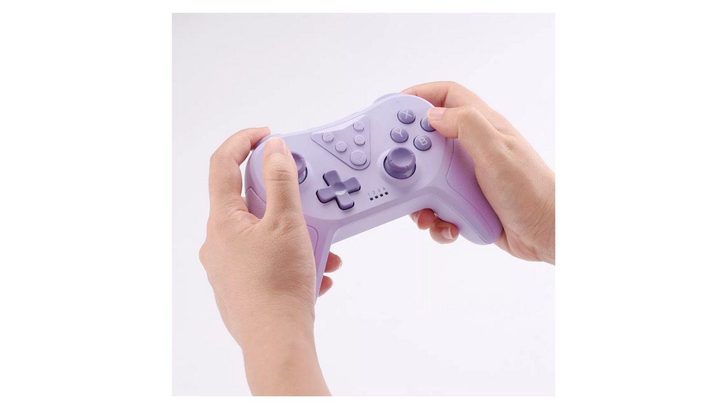 Joystick Inalámbrico Para Nintendo Switch Easysmx T37 Color Violeta