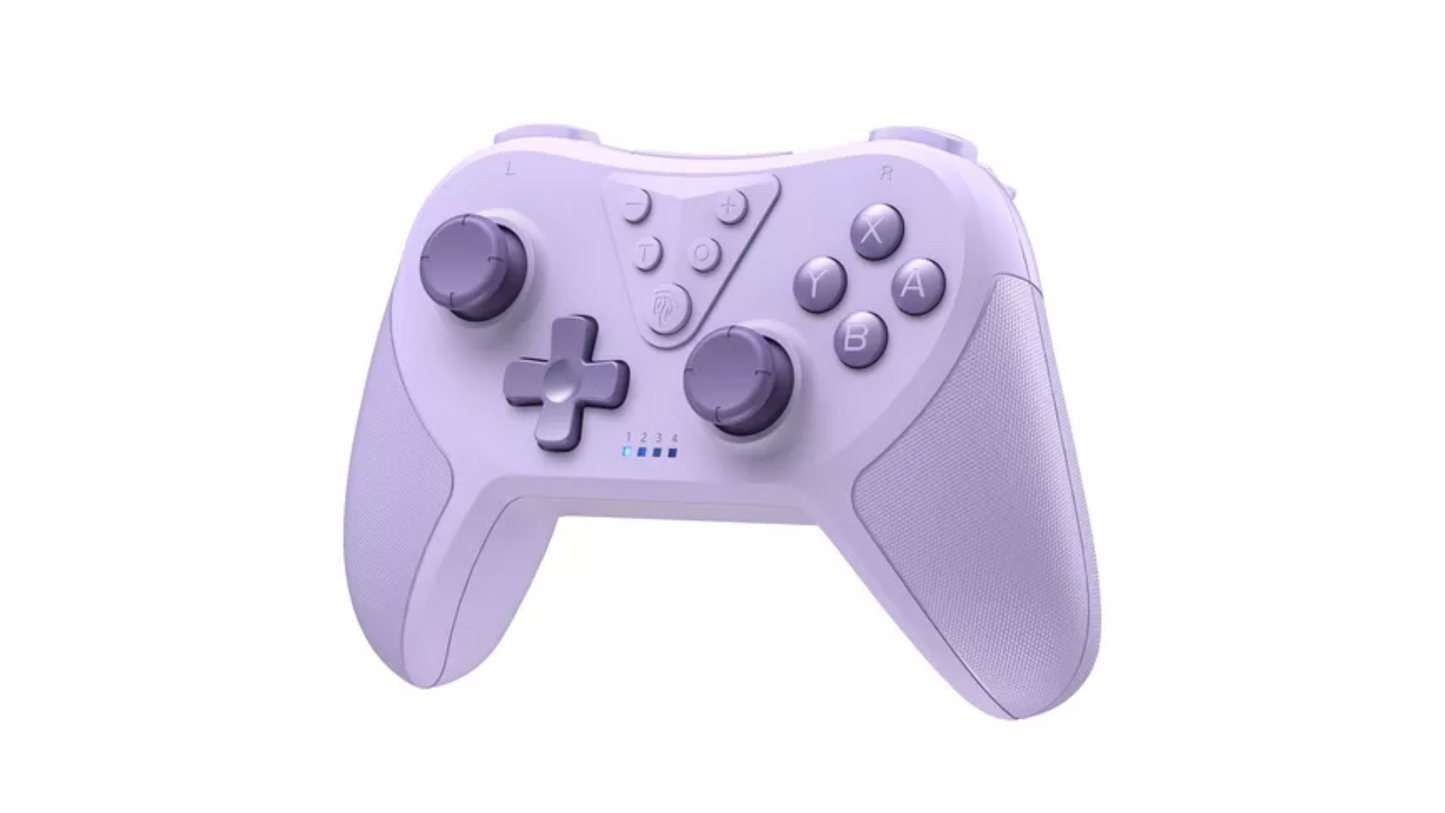 Joystick Inalámbrico Para Nintendo Switch Easysmx T37 Color Violeta