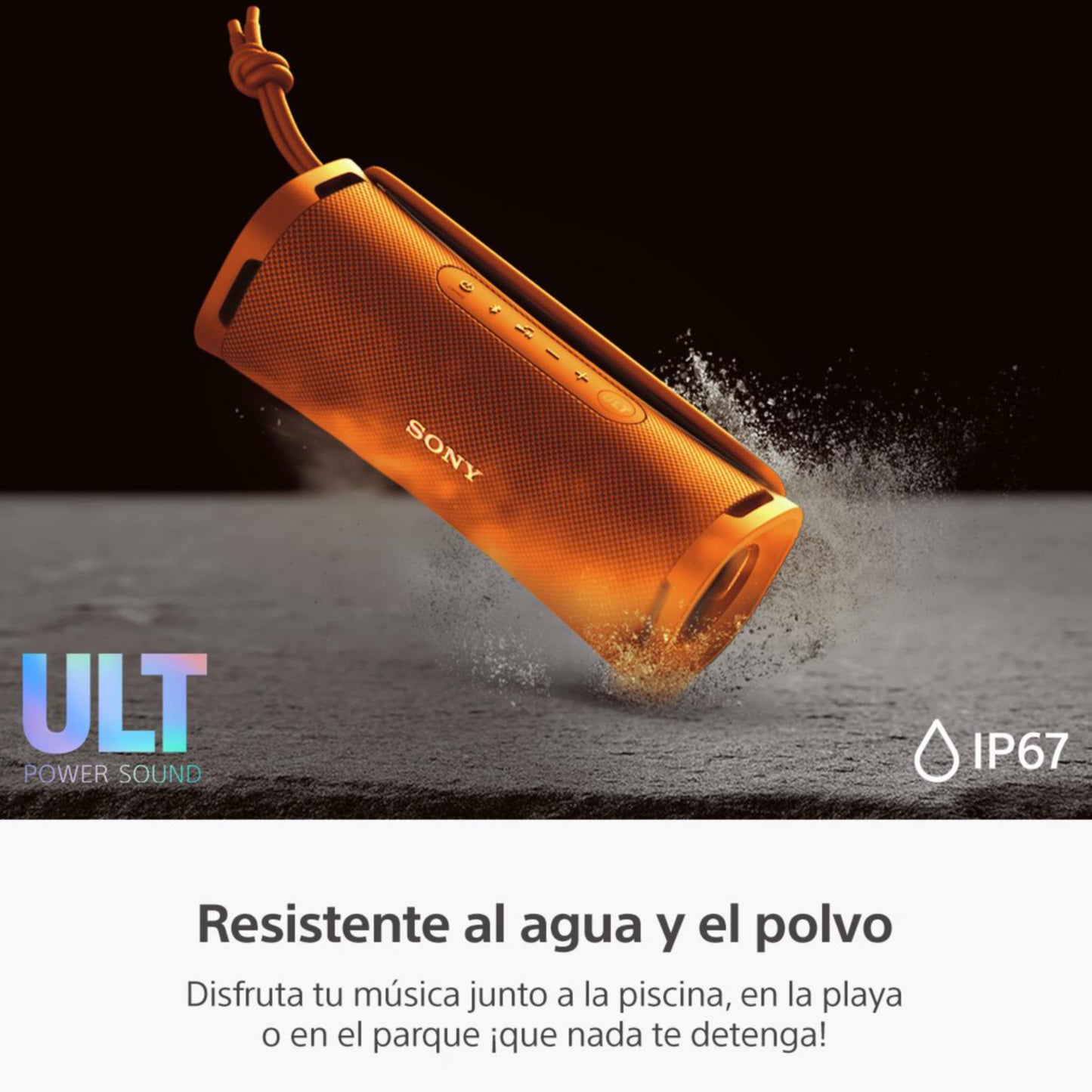 Bocina Bluetooth Sony Ult Field 1 Resistente al Agua