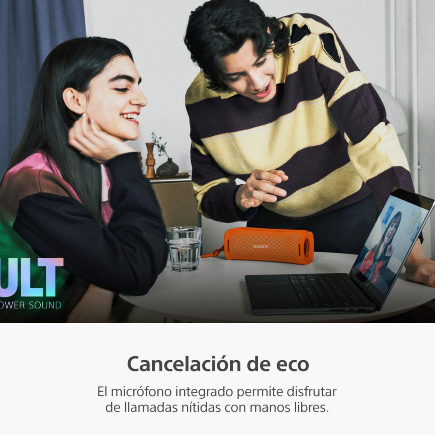 Bocina Bluetooth Sony Ult Field 1 Resistente al Agua
