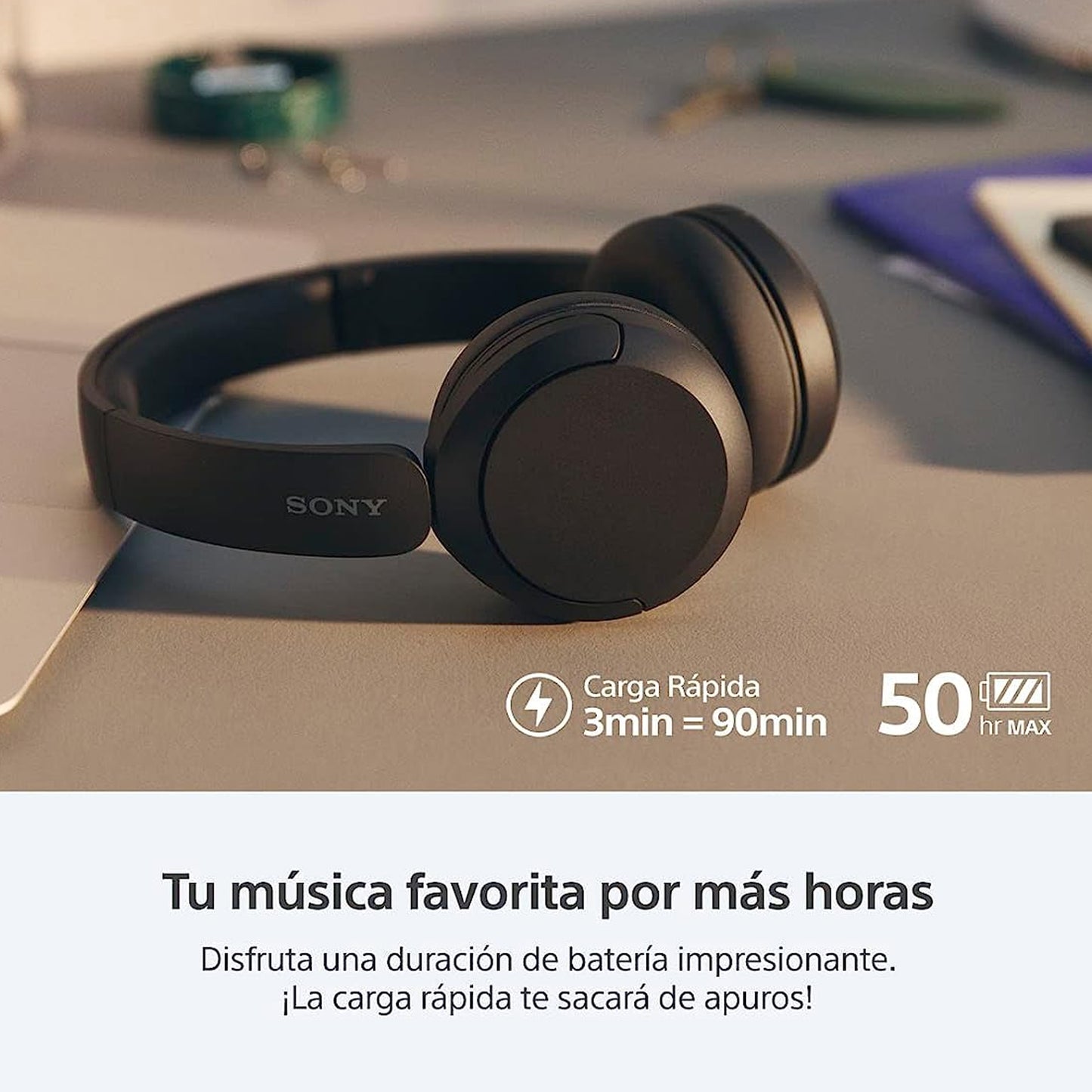 Audífonos de Diadema Inalámbricos Sony Bluetooth WH-CH520