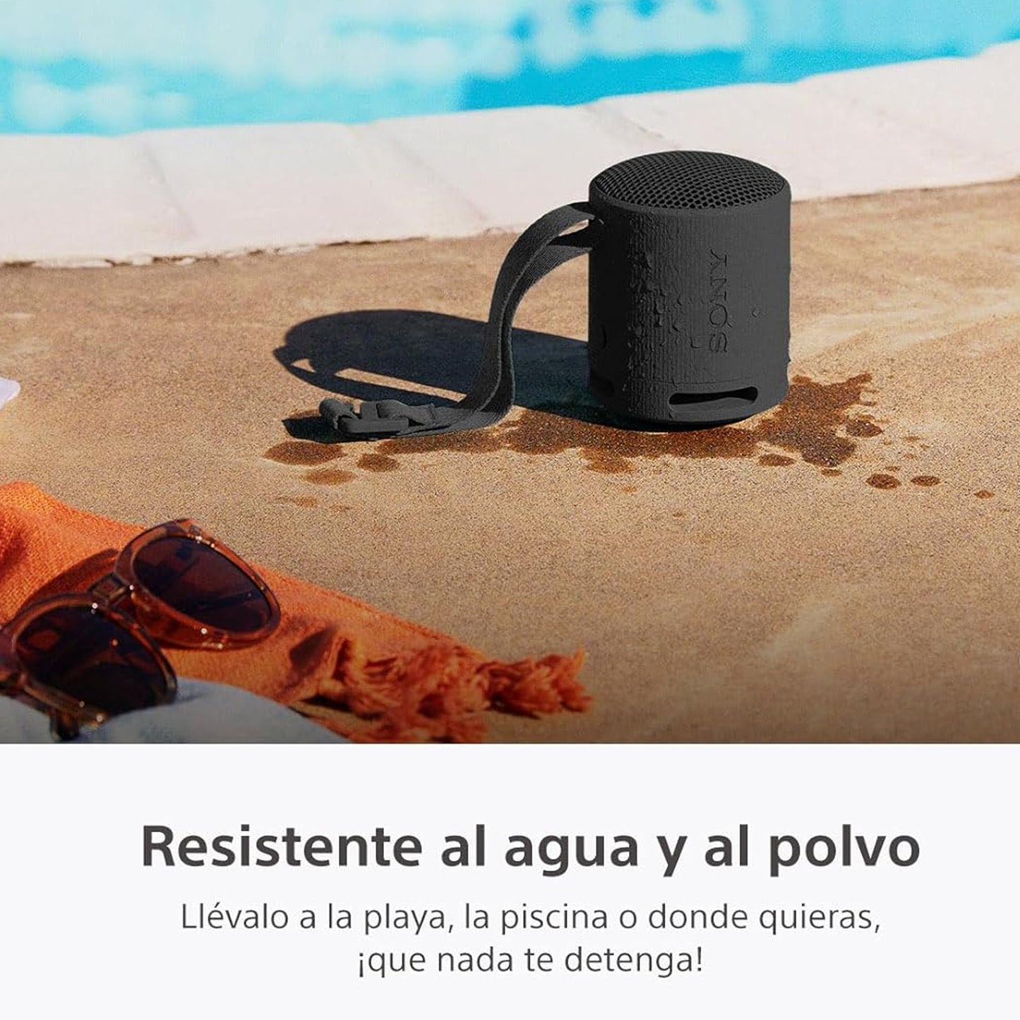 Bocina Portátil Sony XB100 Inalámbrica