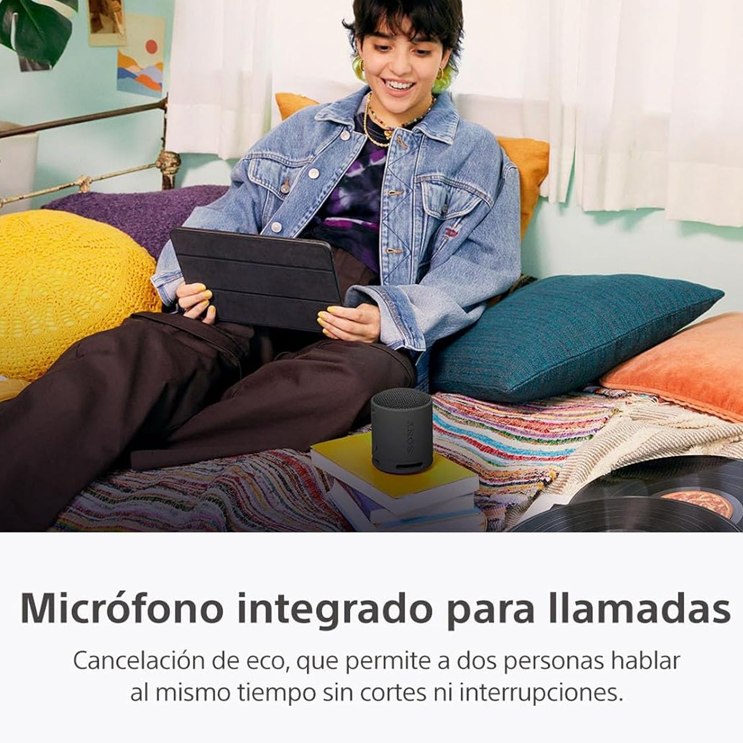 Bocina Portátil Sony XB100 Inalámbrica