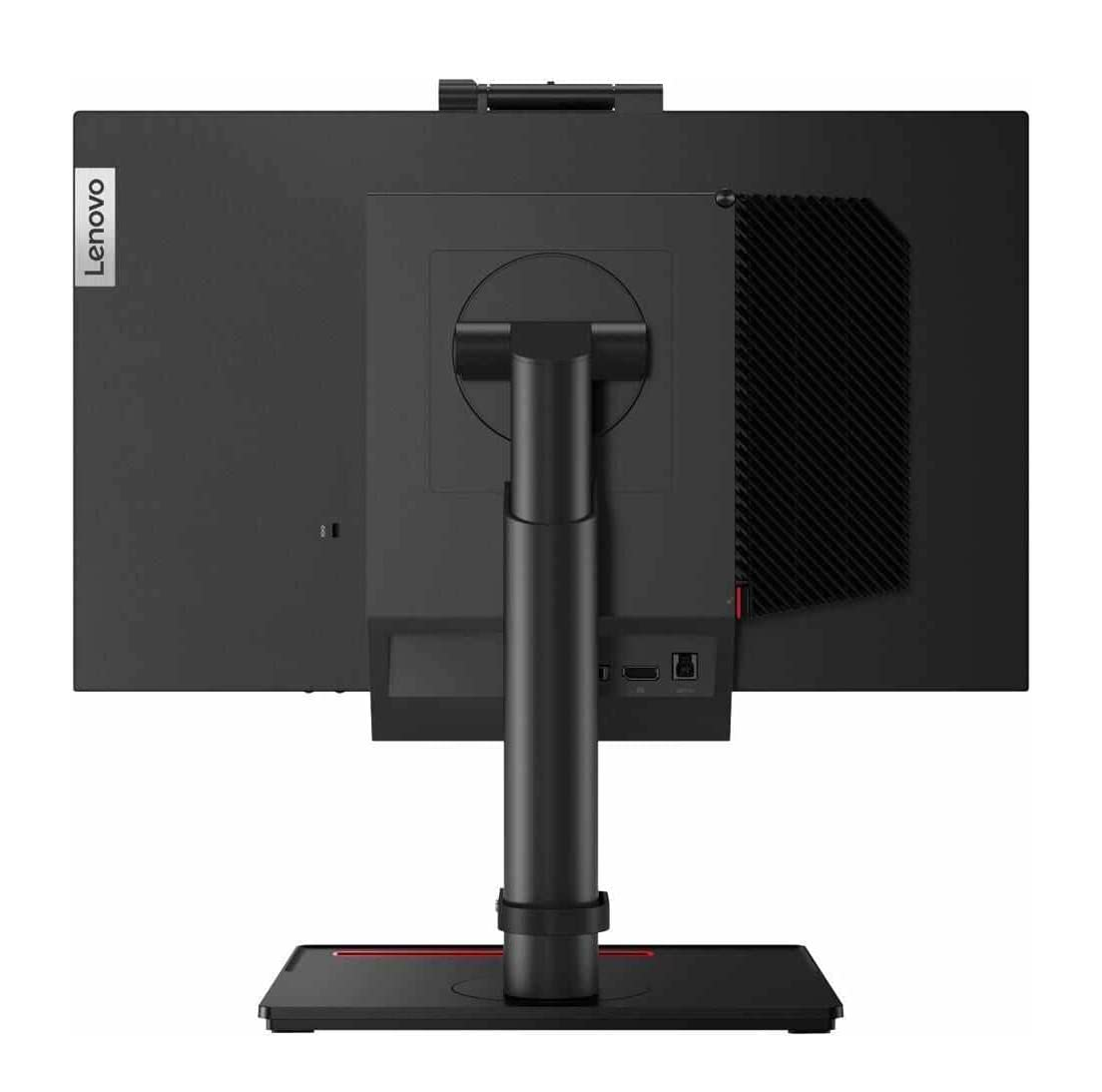 Monitor Lenovo Thinkcentre 24 Altavoz Y Camara Web 11gdpar1us color  Negro