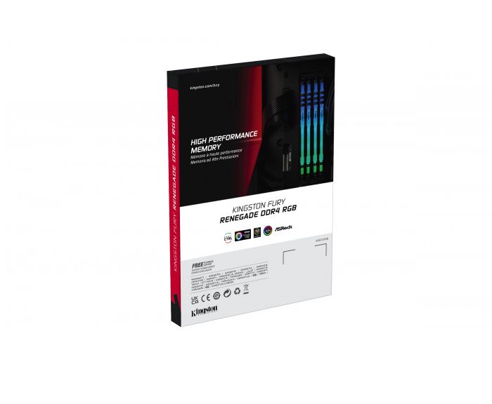 Kit De Memoria Ddr4 Gamer Kingston Kf432c16rbak2/16 2x8gb