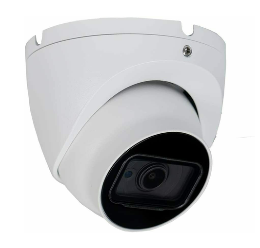 Camara De Vigilancia Hdcvi En Domo 4 En 1 R-tech 4k Blanco