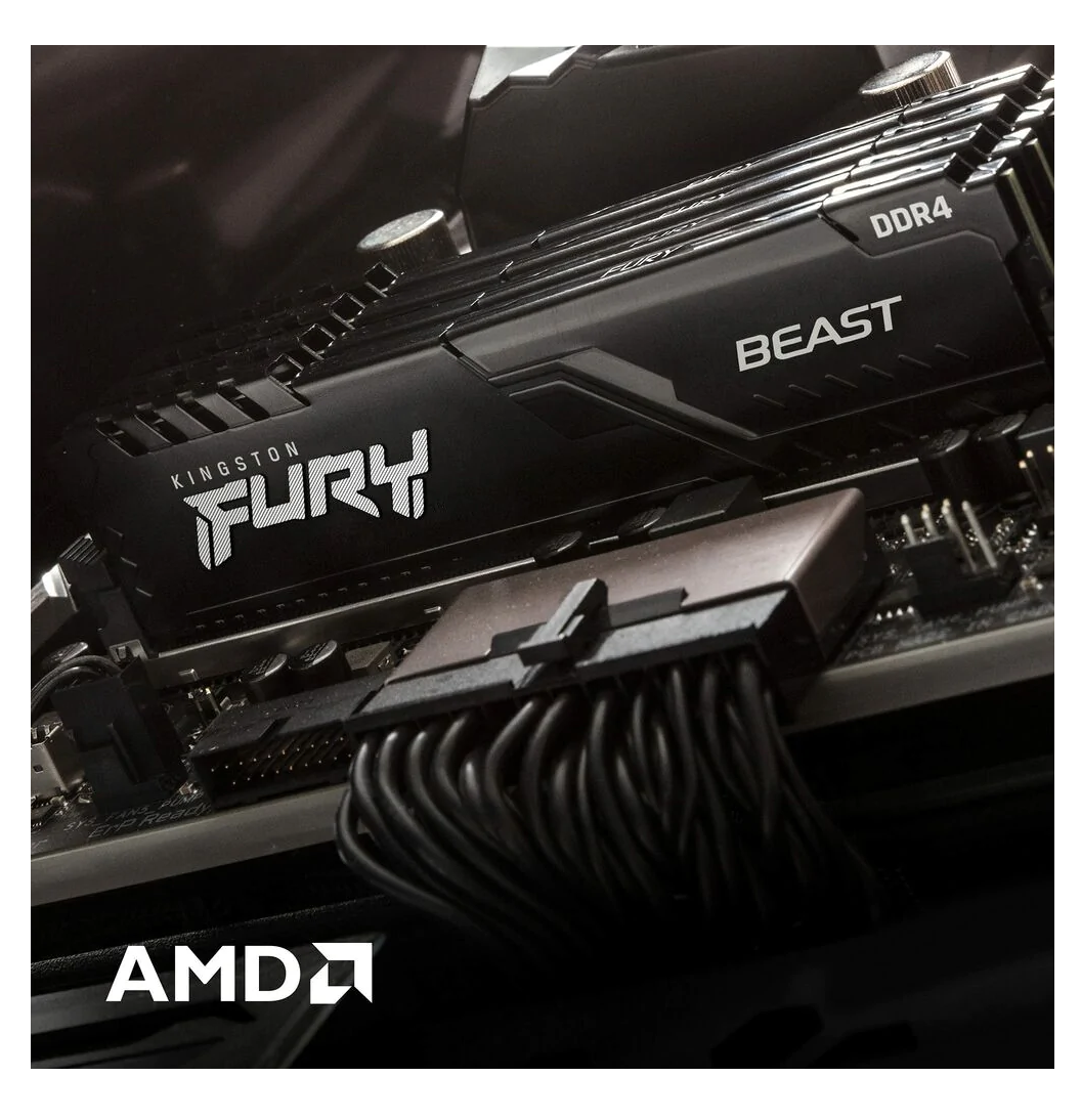 Memoria Ram Ddr4 Kingston Fury Kf432c16bb/16 3200mhz 16gb