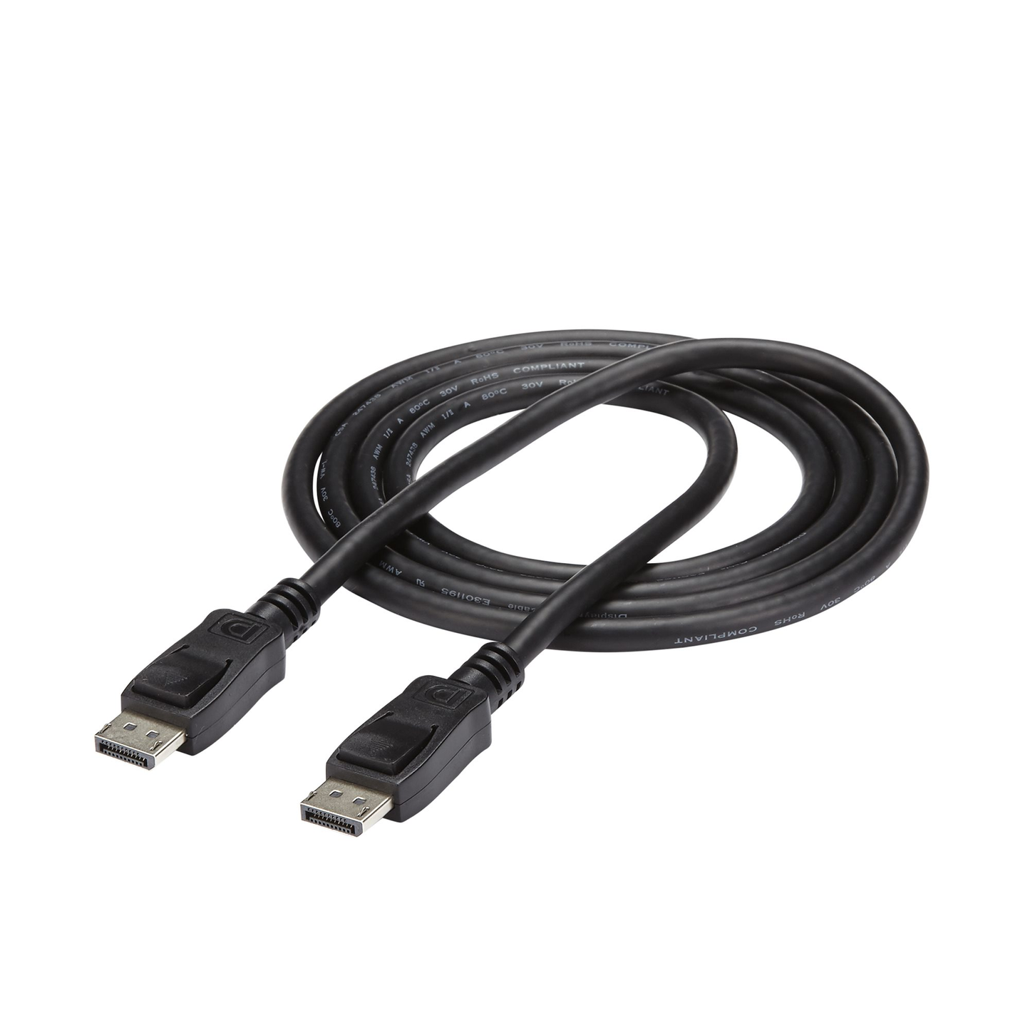 Cable Displayport A Displayport 2 Metros Color Negro