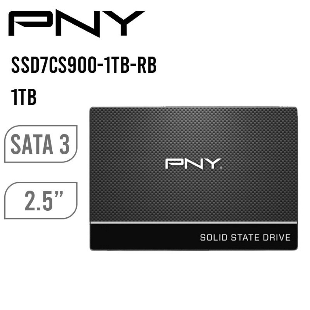 Disco sólido SSD PNY SSD7CS900-1TB