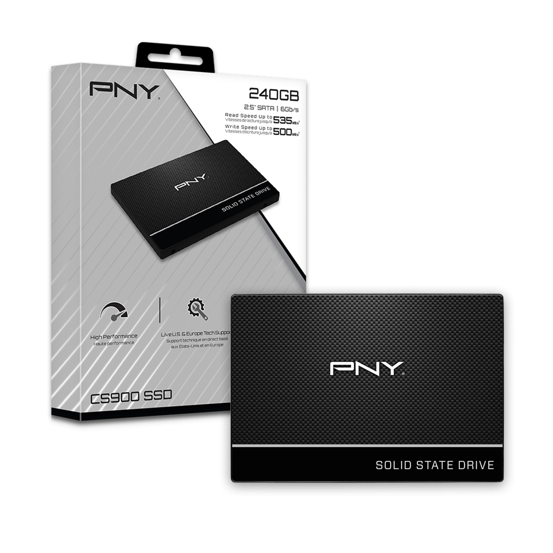 Disco Sólido Ssd Interno Pny Ssd7cs900-240-rb 240gb Negro