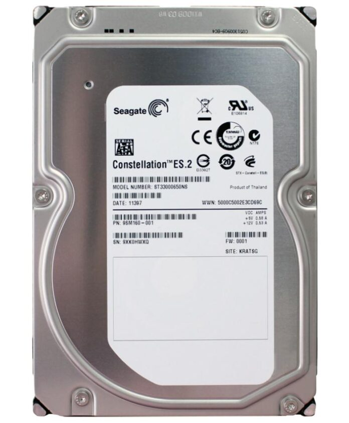 Disco Duro Interno Seagate ST33000650NS 3tb 3.5" REFF REFURBISHED